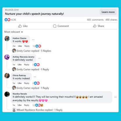 Healeaze Speech Support Supplement